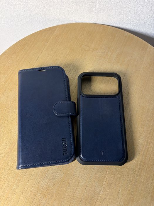 Husă 2-în-1 Detașabilă TUCCH iPhone 17 Pro (Albastru Închis)