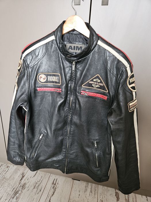 Мъжко кожено яке AIM – размер M