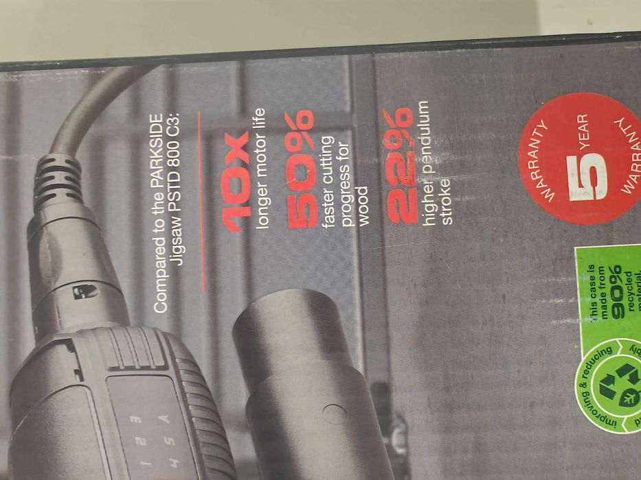 Fierăstrău pendular Parkside performance PPSTK 550 A1 șoricel  taiat