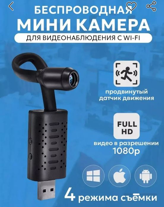Мини камера беспроводная