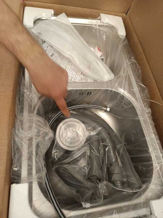 Chiveta spalator inox 2 cuve cu suport  77x42cm uz casnic restaurant