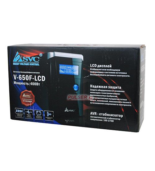 Блок бесперебойного питания SVC V-650-F-LCD