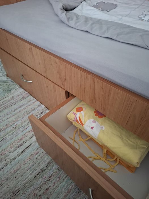 Детска дървена кошара