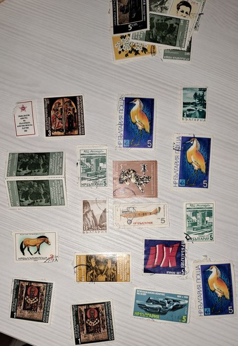 Пощенски марки (ползвани)