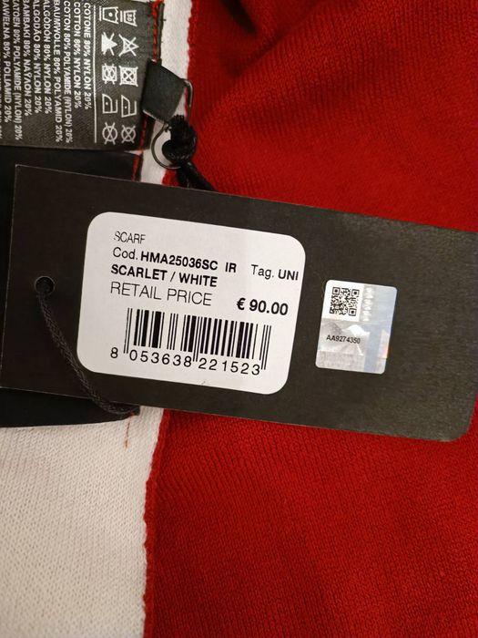 Шал John Richmond, шапка Coach