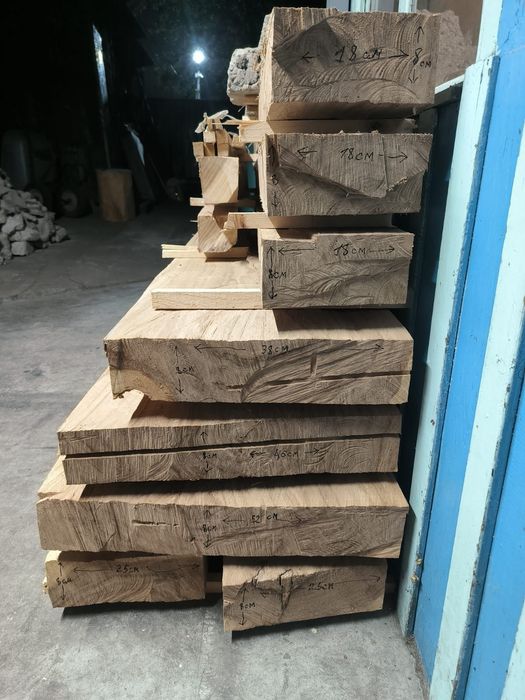 Доска карагач обрезная