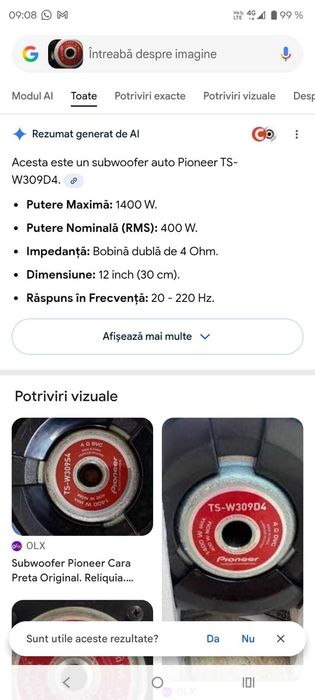 Vand subufer pionier stare foarte bună.