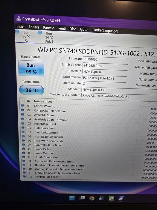 Western Digital  SSD 500 gb