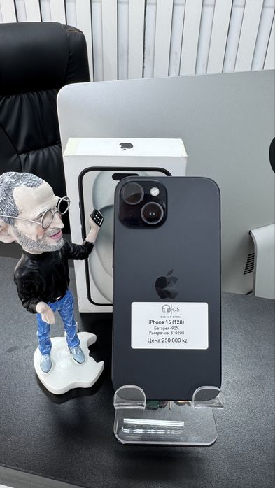 Iphone 15(128)black айфон 15(128) Павлодар