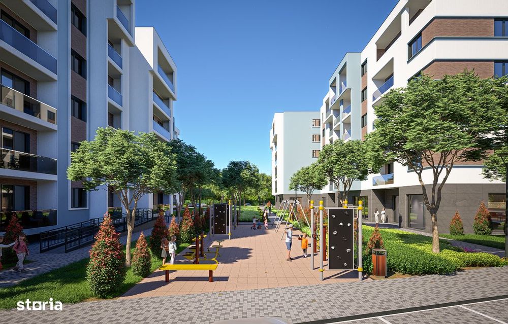 Apartamente noi 2 / 3 camere + parcare, zona Drum. Botizului , Smarald