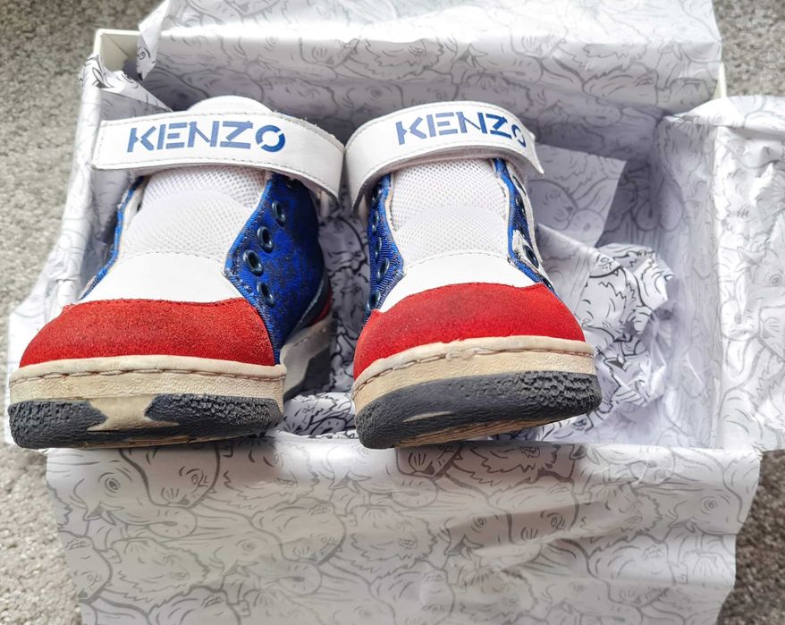 Детски високи маратонки Kenzo - размер 25