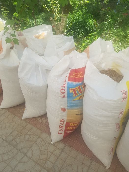 Бетонный песок в мешках халтада