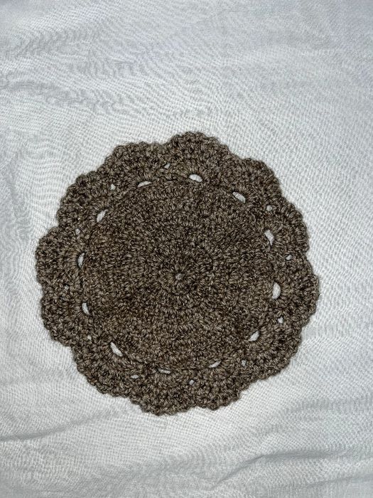 Вязаные салфетки