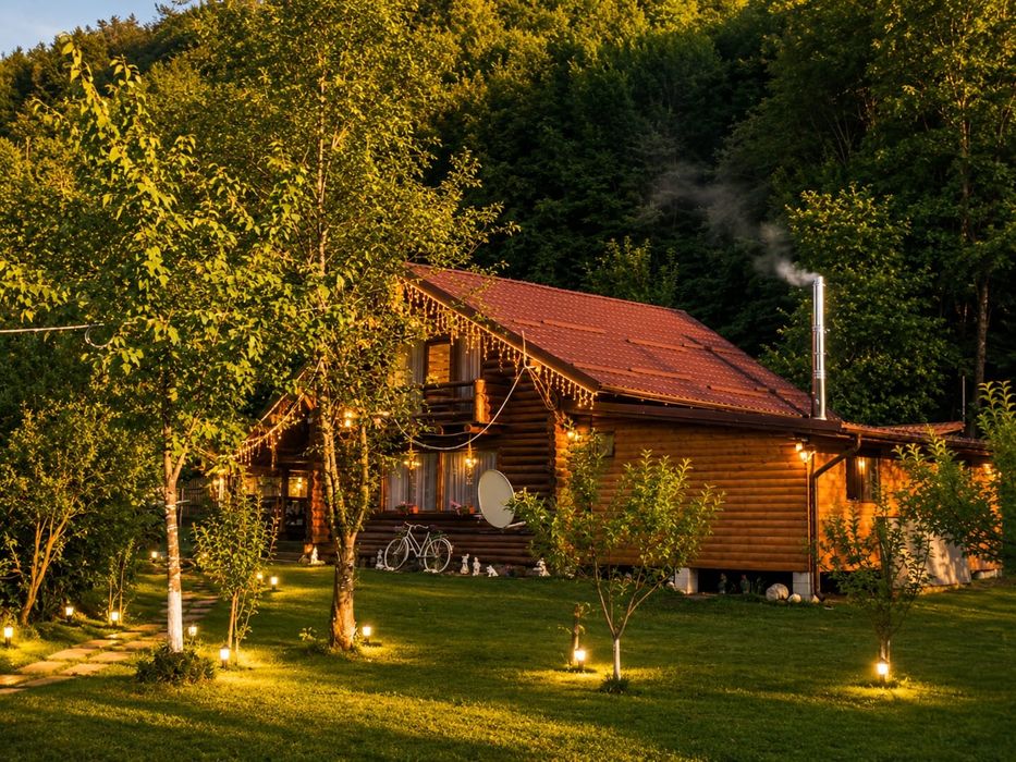 Cabana in mijlocul naturii