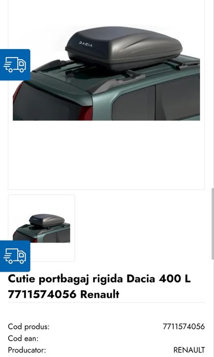 Vand portbagaj + bare longitudinale