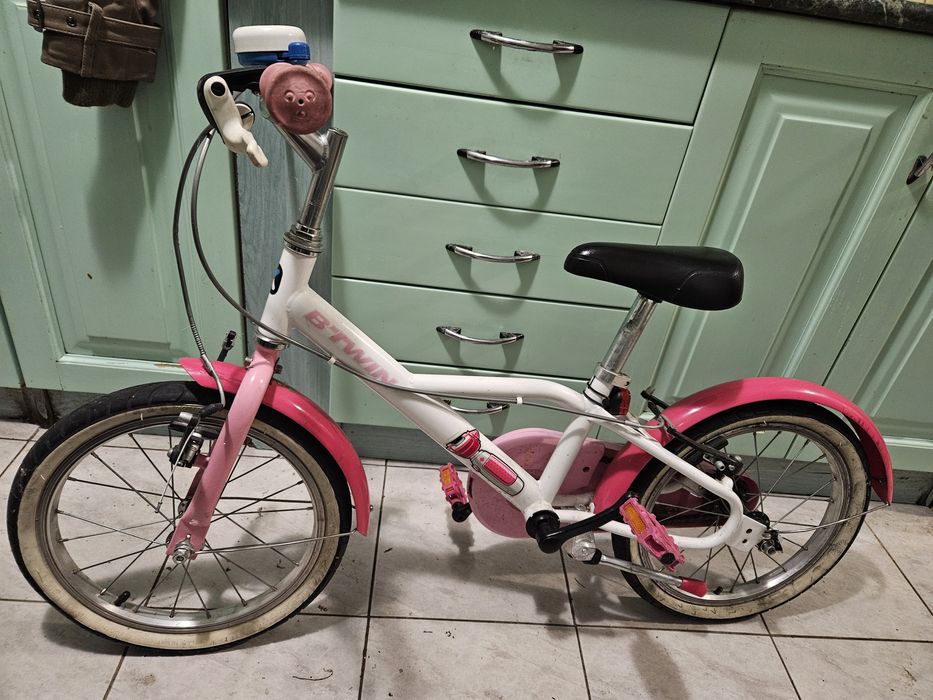 Bicicletă Decathlon Btwin Doctor girl 500 16'' fete 105 - 120 cm
