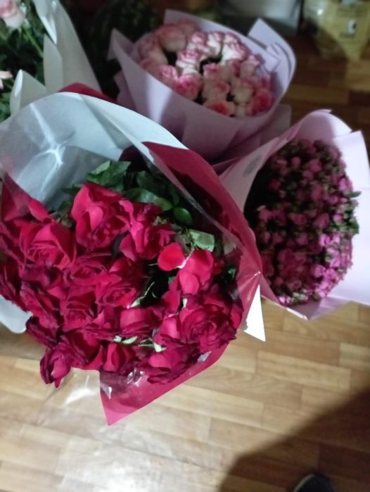 Цветы. Букеты по 10 000