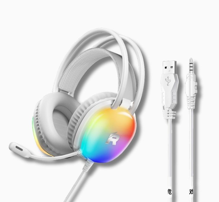 REMAX RM-706 игровая гарнитура с наушниками с микрофоном и цветной RGB