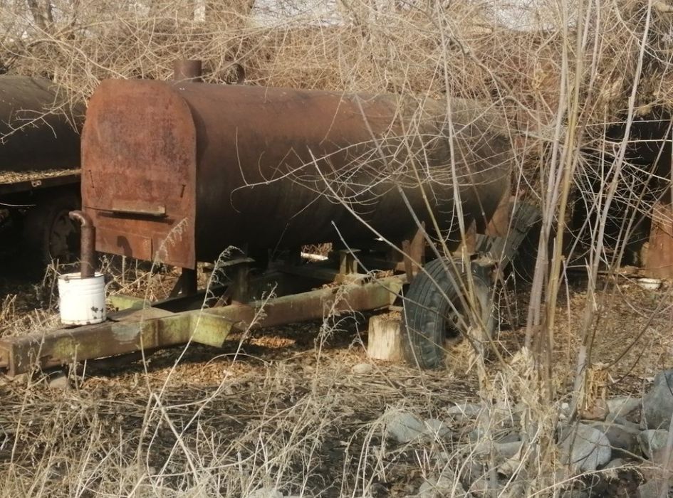 Бочка на колёсах