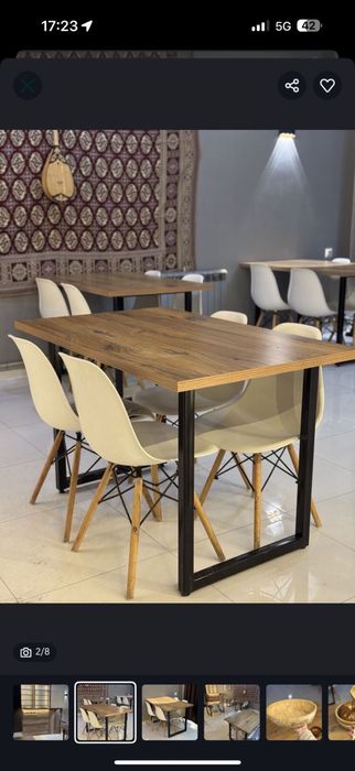 Стол, стулья по низкой цене