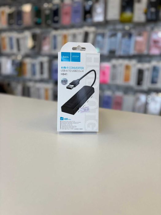 Adaptor Hub cu 4 Porturi USB - Conector USB