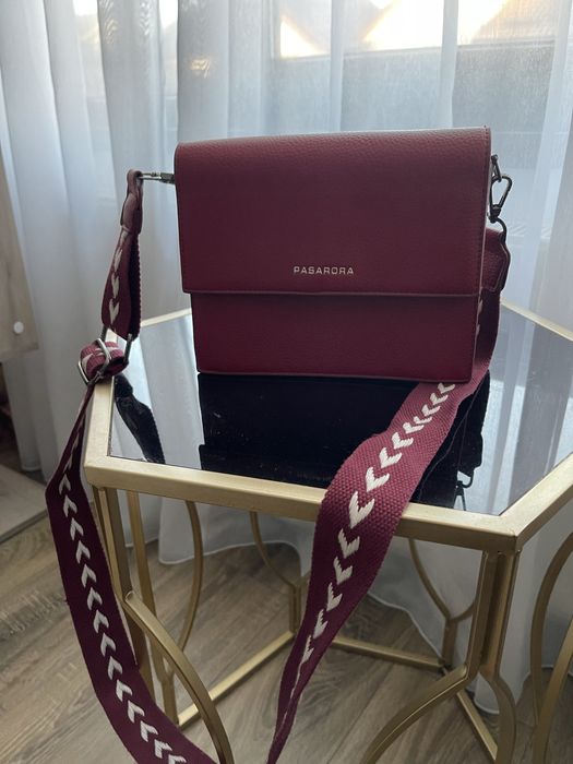 Geanta visinie dama NOUA,Piele 100%