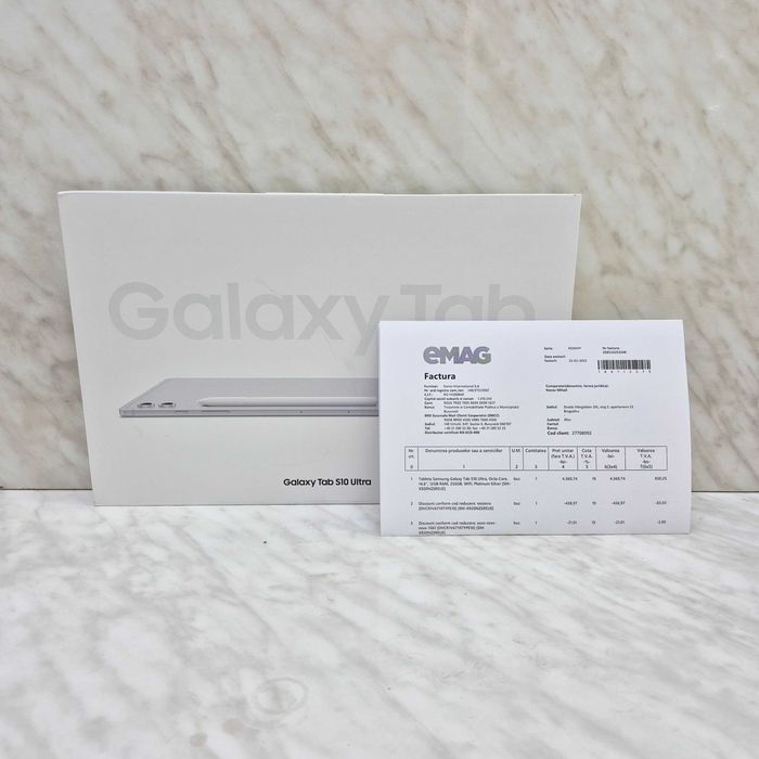 Tableta Samsung Galaxy Tab S10 Ultra 14.6'' WiFi 12GB RAM 256GB Zeus Amanet Militari 35623