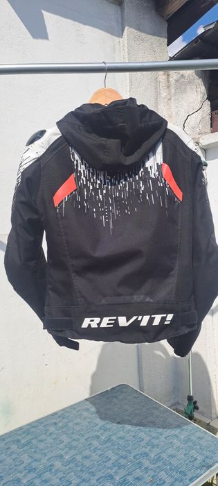 Geacă textilă moto REV'IT! Quantum 2 H2O - 4 anotmpuri