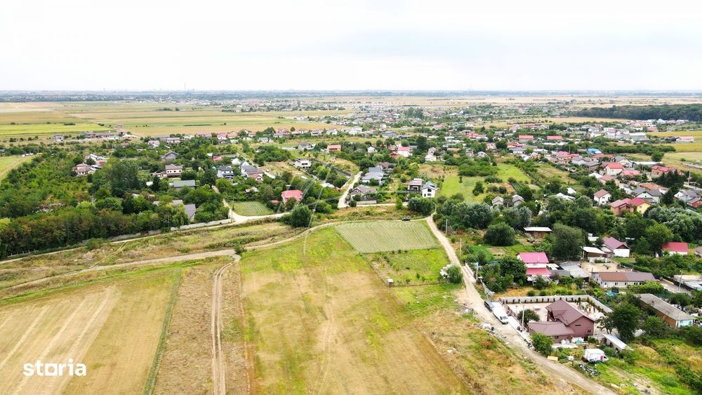 Teren intravilan la Teghes – pozitionare excelenta langa padure