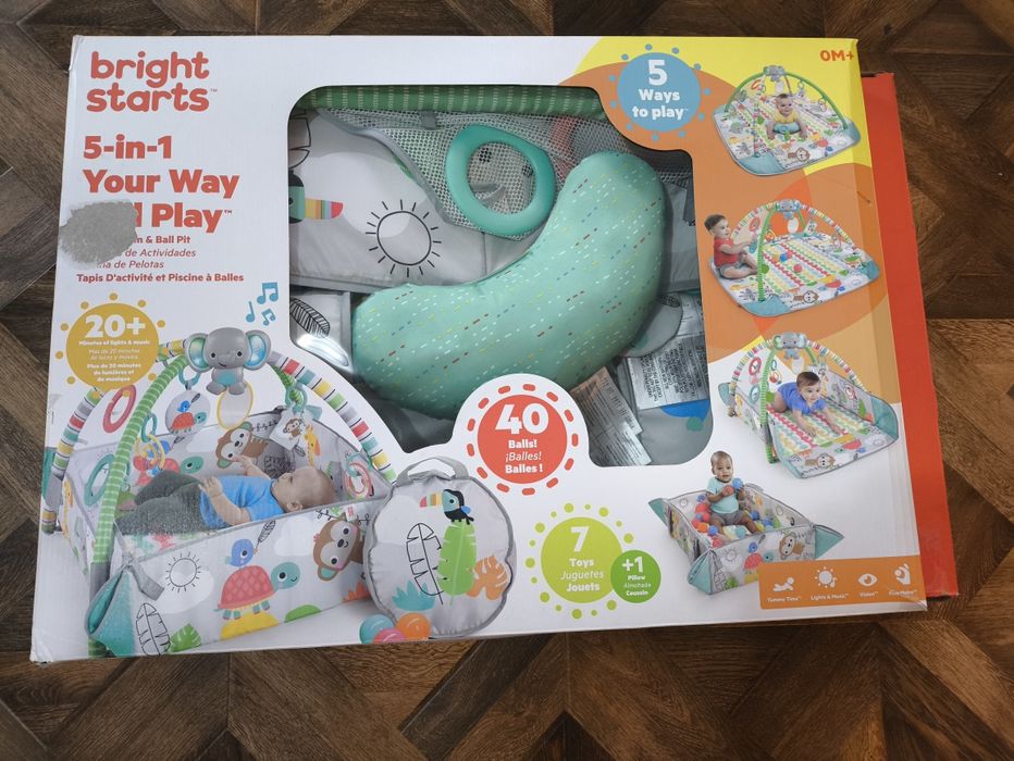 Бебешка активна гимнастика 5 в 1 Bright Starts