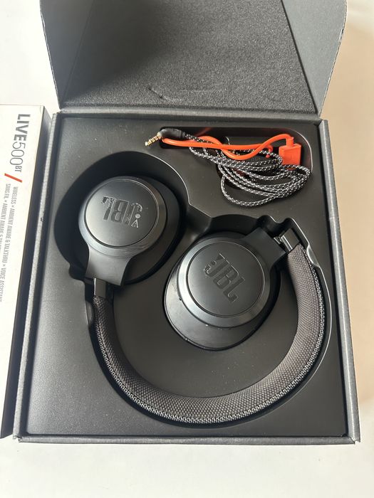 Căști Over the Ear JBL LIVE 500BT Wireless – Resigilate, Funcționale