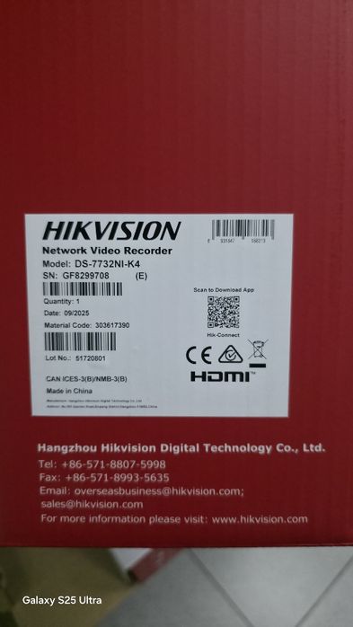 Видеорегистратор hikvision