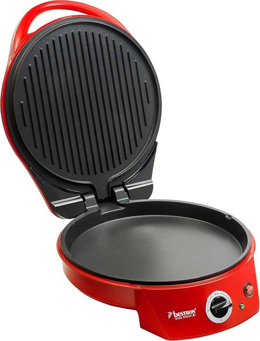Mini cuptor pentru pizza Viva Italia BESTRON APZ400, Grill MX79