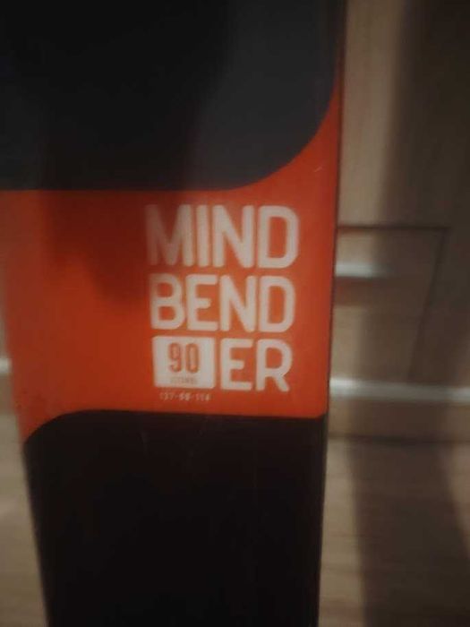 Vand schi All moutain/Tura K2 Mindbender 90 TI, 184 cm, 90 mm