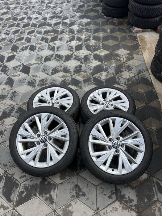 Jante Vw R-Line R17(5x112)”Golf 8/7/6/5/Passat/Jetta/Touran/Sharan/Caddy/Eos/Audi A3/Skoda/Ssat Leon~Anv Noi Vara”