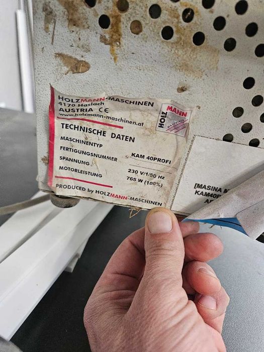 Holzmann KAM 40PROFI echipament de aplicat cant