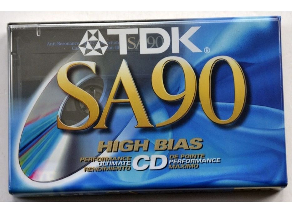Caseta Audio TDK SA90 USA Japan