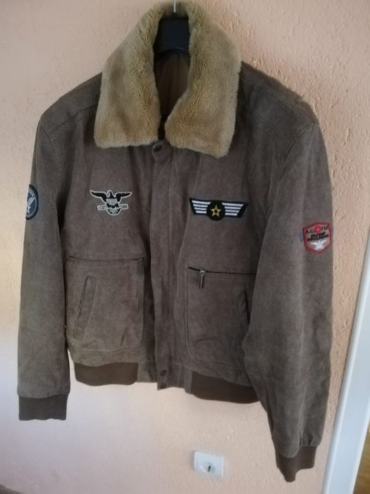 Geacă Aviator piele naturala Xl La Frog bărbați