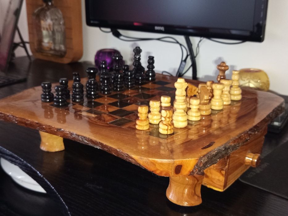 Tabla Sah Lemn Maslin