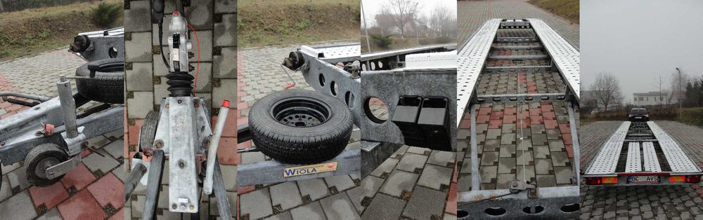 *RATE*Platforma auto Wiola W5 3axe 8.5M 2auto 3500kg unic proprietar!