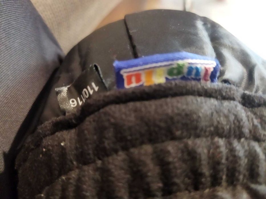 Детска ски грейка, черна 110/116, Lupilu