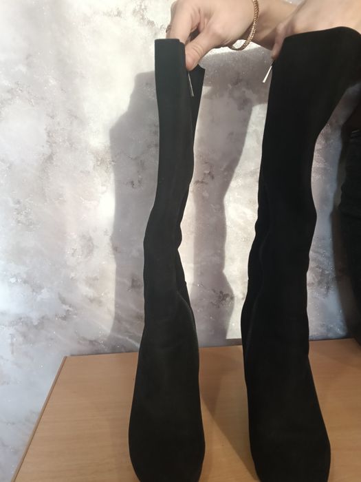 Продам сапоги. Замша.