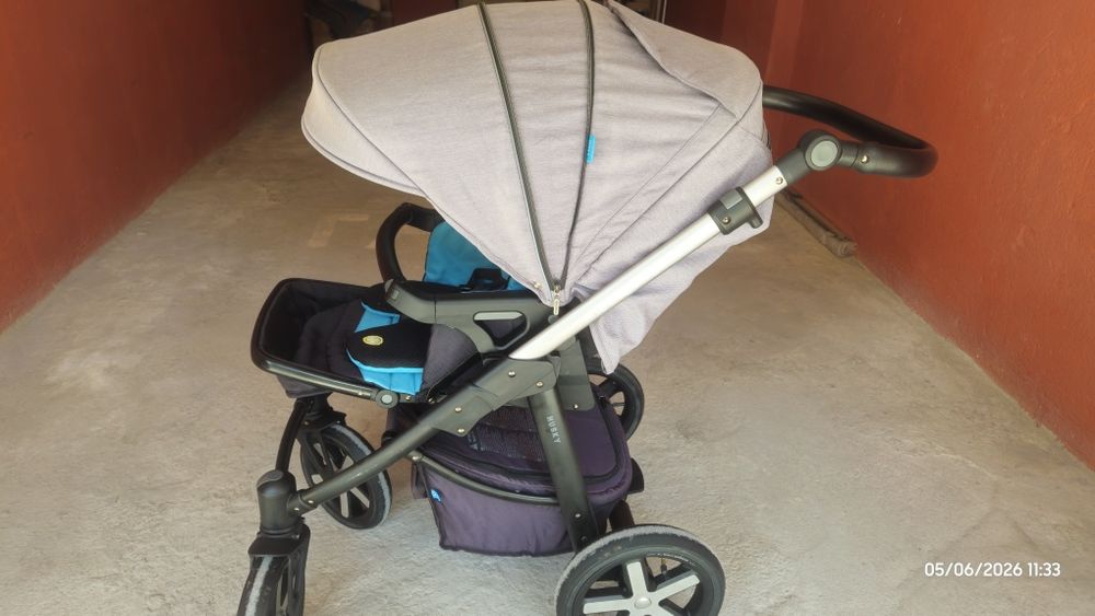 Бебешка количка Baby Design Husky 3в1 + бонус подаръци