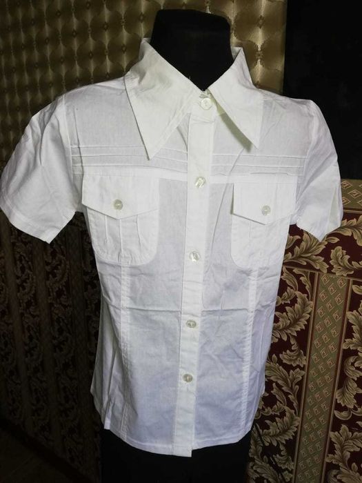 Блузка девочке в школу