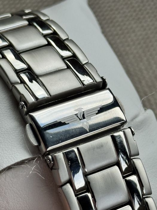 Ceas Geneva Design Limited Edition Gents Dual Time Chronograph