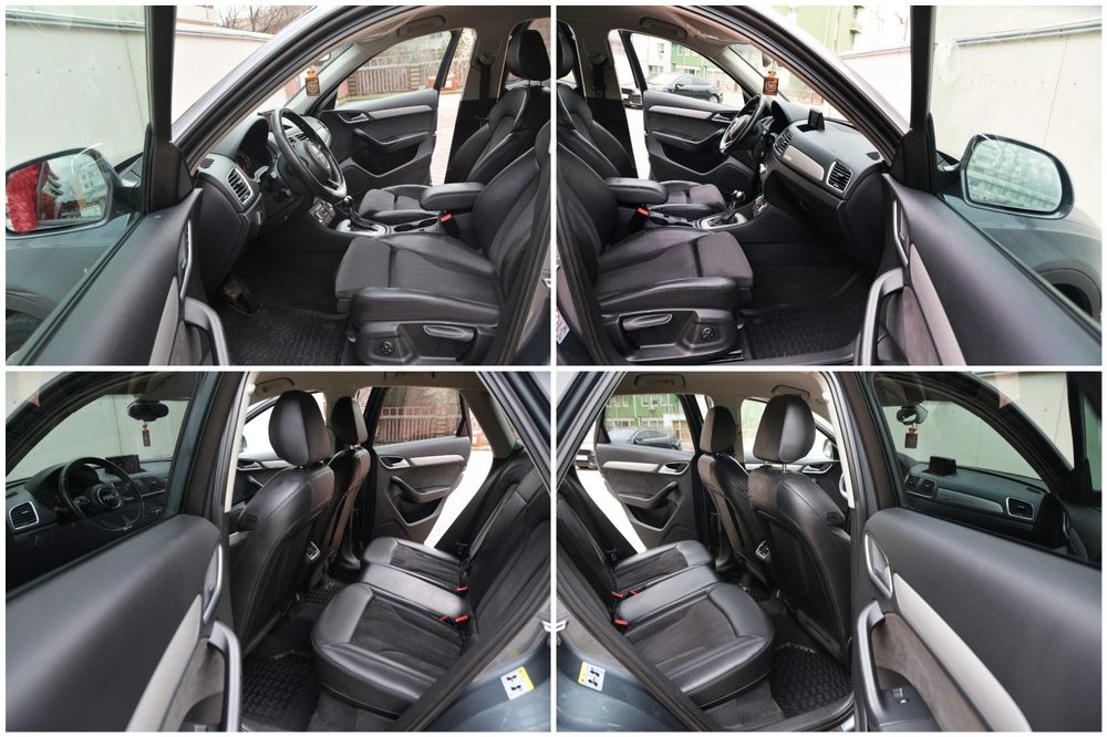 Audi Q3 2×S-line Quattro 2.0 Tdi 177 CP FullLed 2012 Alcantara