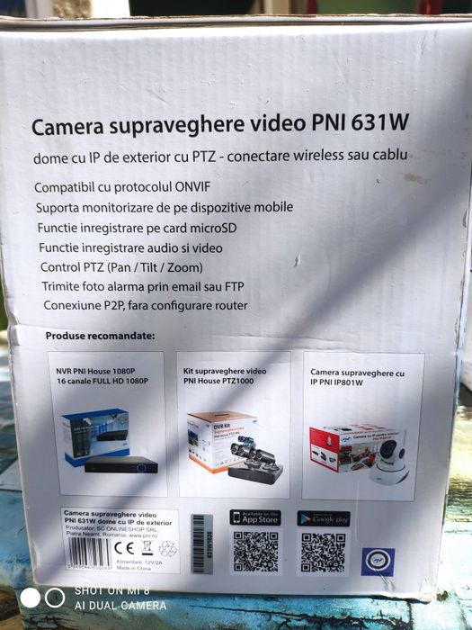 Vând cameră supraveghere