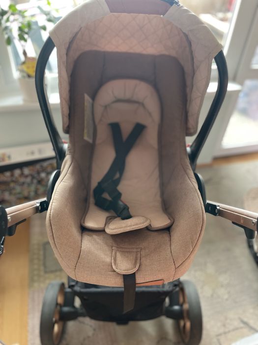 Бебешка количка 3в1 - комбинирана Kikka Boo - Madrid - Beige