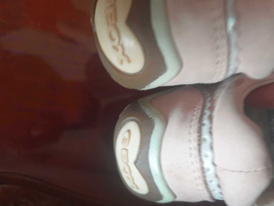 ghetute fete GEOX din piele naturala nr 21