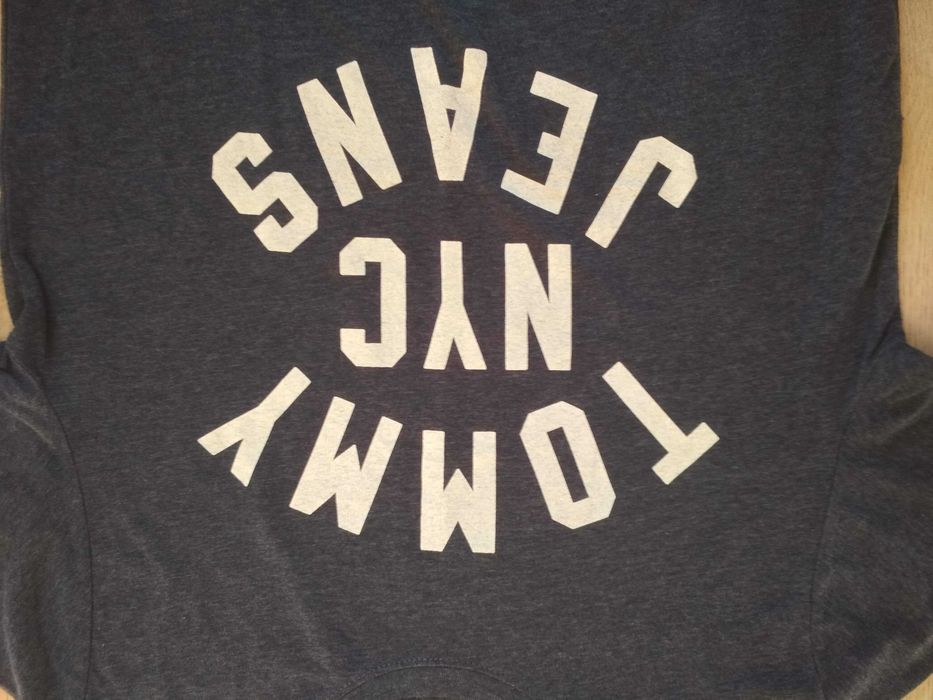 блуза фланелка тениска TOMMY HILFIGER JEANS с къс ръкав